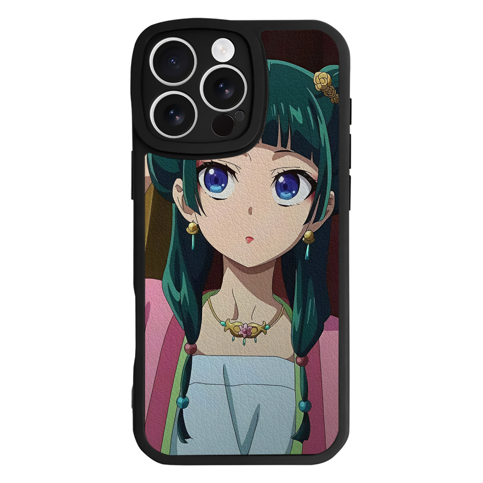 薬屋のひとりごと The Apothecary Diaries 【iPhone 16シリーズ対応】シリコンスマホケース（レザー調） 材質：シリコン